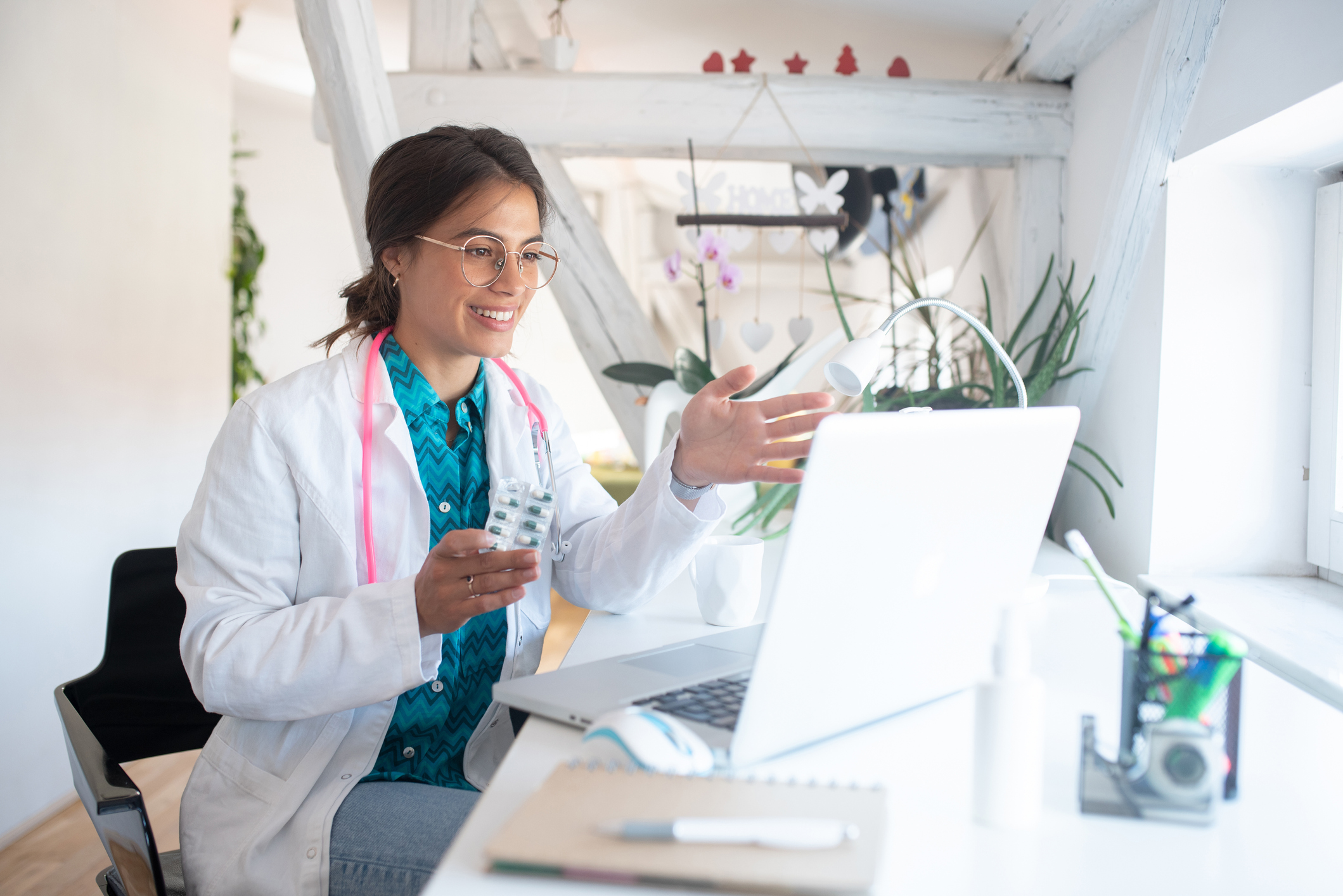 work from home as a doctor - remote jobs for doctors - telemedicine - flexible work - online consultations