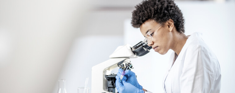 Young Scientist Working in The Laboratory