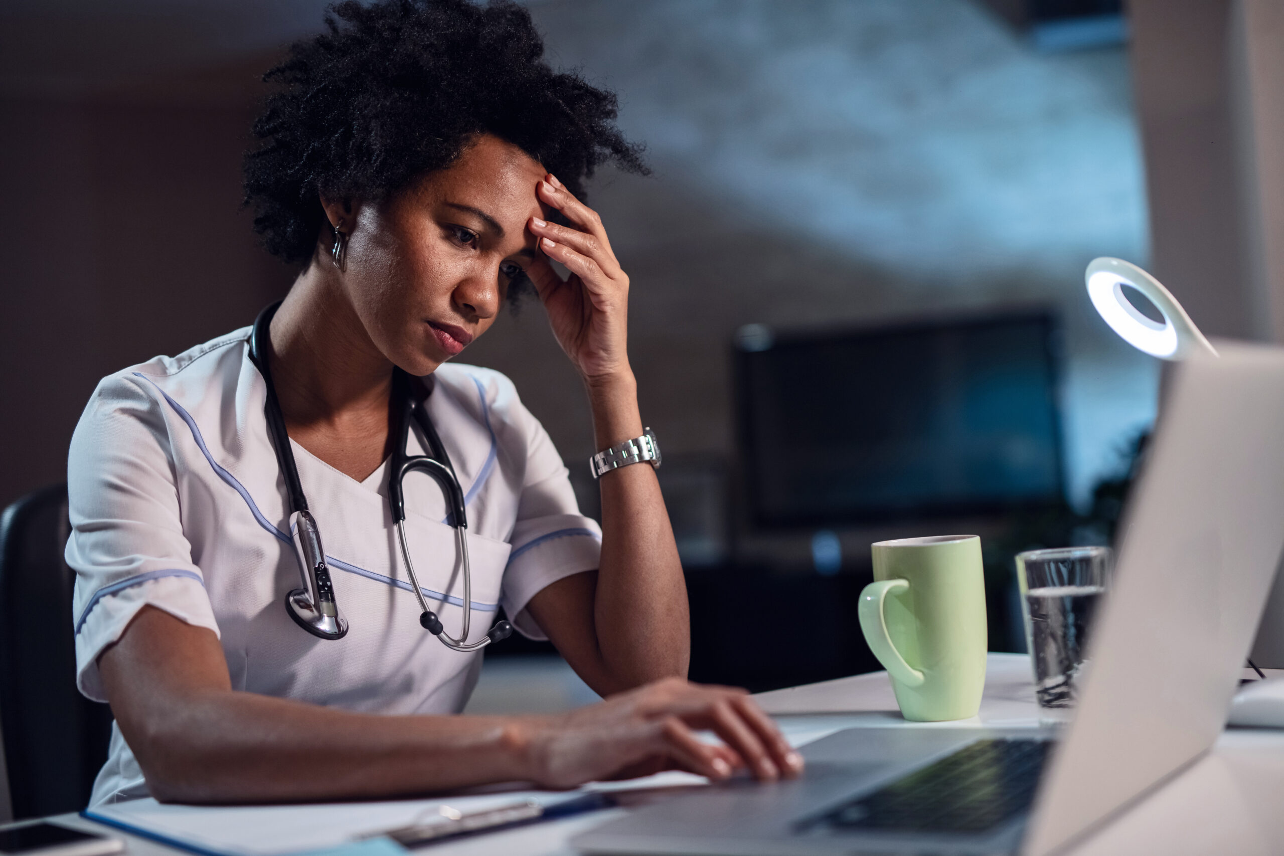 Moral injury in healthcare highlights deeper ethical conflict beyond burnout, with serious clinician wellbeing risks.