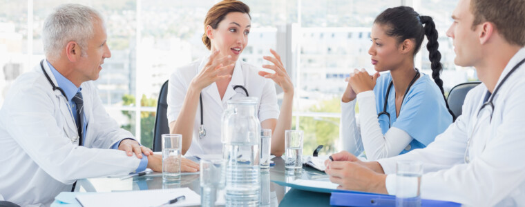 A peer support circle gives hospital staff and healthcare workers a safe, non-judgemental space to share challenges together.