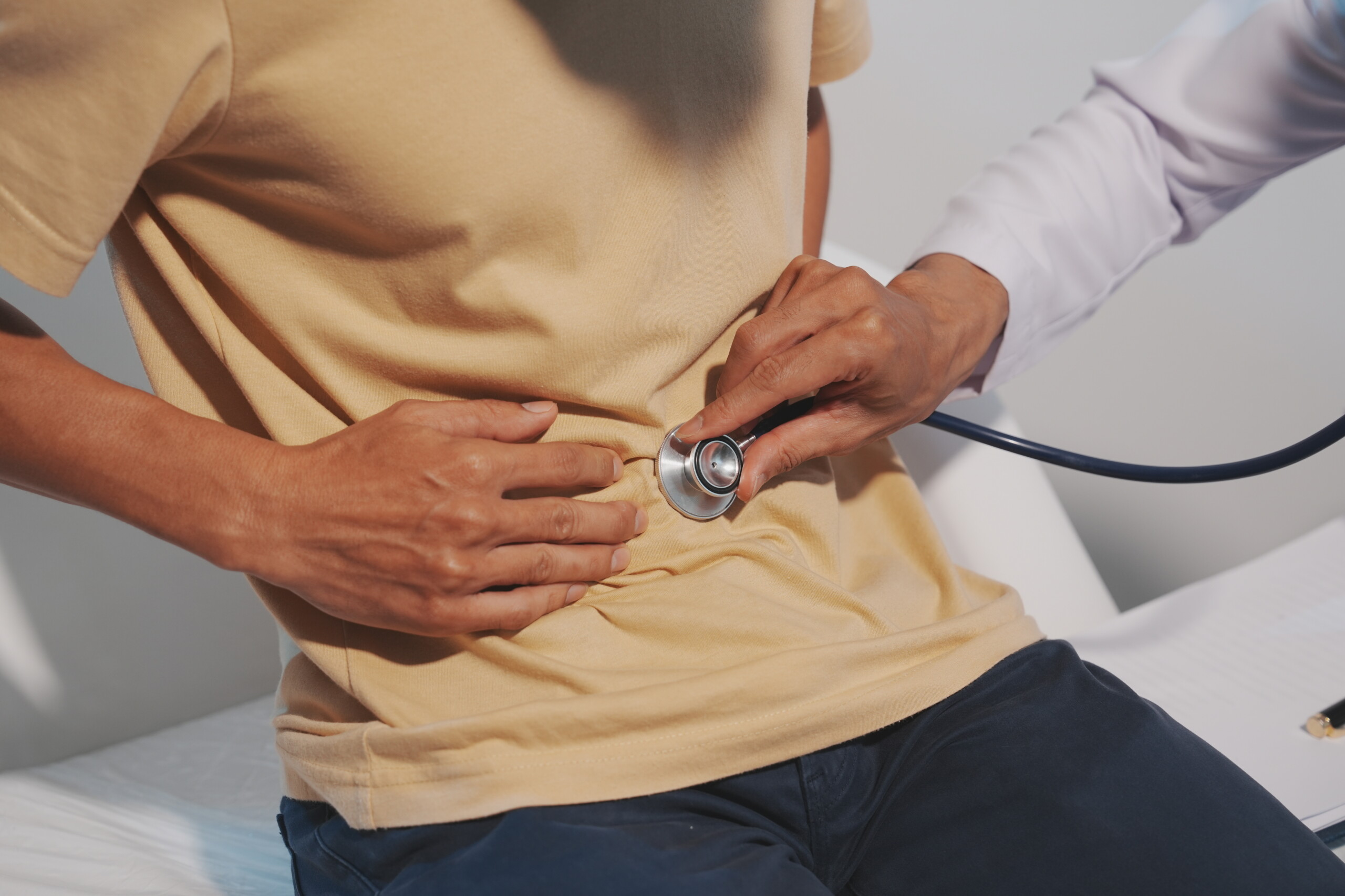 Gut bacteria are linked to GABA and glutamate levels, revealing new evidence of their relationship with brain neurochemistry in humans.